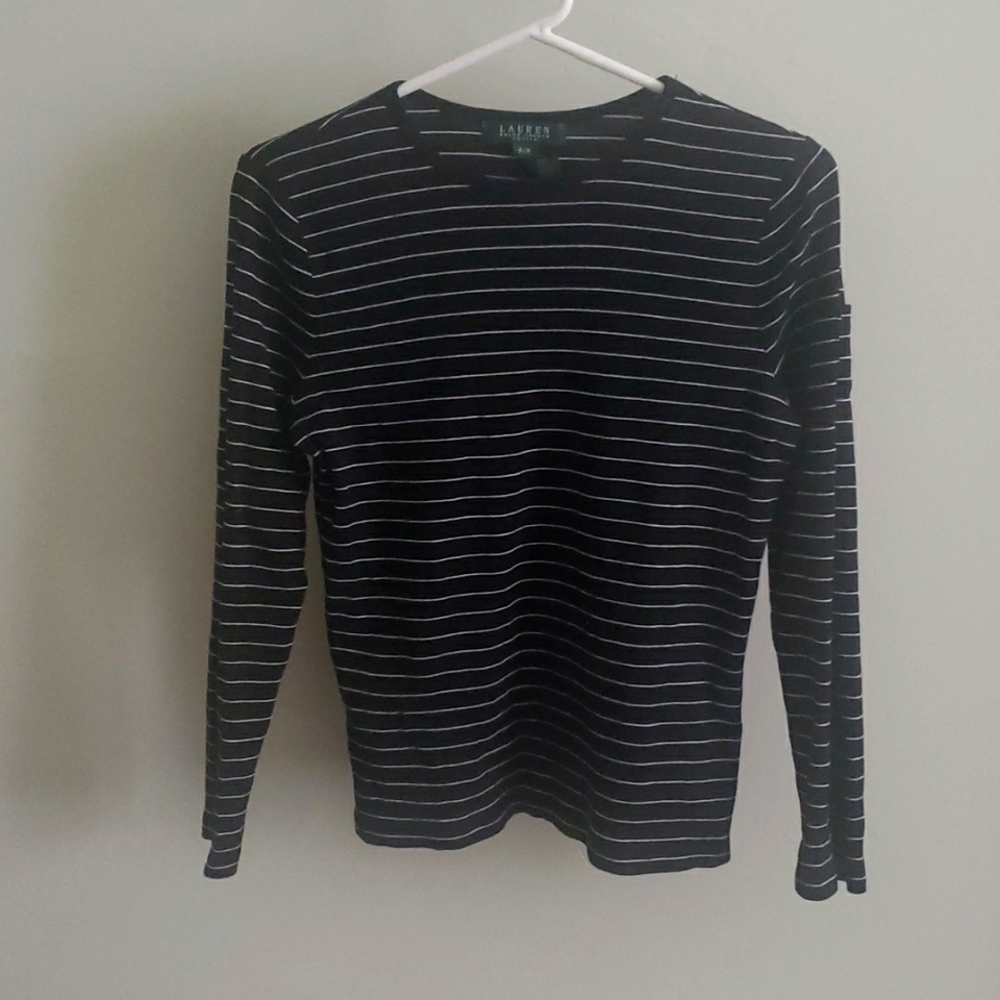 Ralph Lauren Horizontal Striped Long Sleeve Shirt
